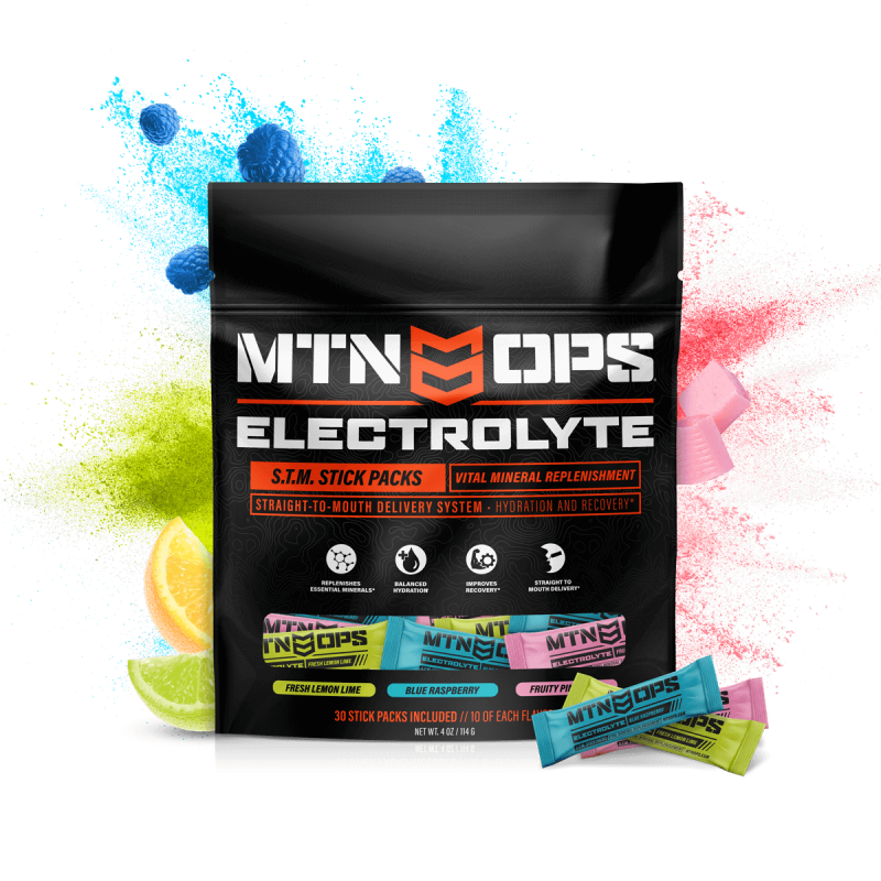 MTN OPS Electrolytes STM Stick Packs 