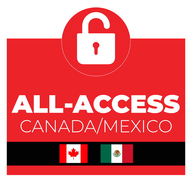 Canada & Mexico Annual All-Access Membership