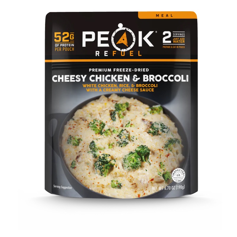 Peak Refuel Cheesy Chicken and Broccoli